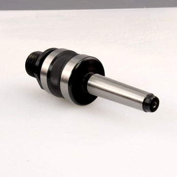 Woodworking Live Tailstock Chuck Adapter to 1" x 8 TPI Thread with #4 Morse Taper Mount - MT4