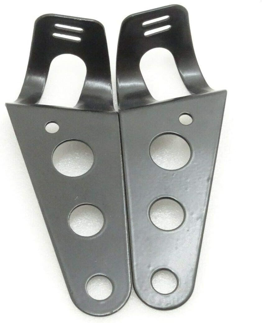 Royal Crusaders Universal Headlight Steel Mount Brackets (Pair)