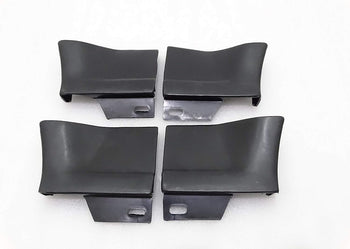 NGK Rocker Panels, Set of 4, Black, Plastic, Front & Rear Outer, Compatible with Suzuki Gypsy SJ413/SJ410, OEM Equivalent G78AA