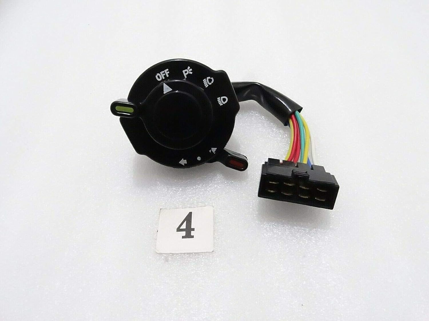 NGK Royal Crusaders Mahindra Tractor Combination Push Button Switch, Black