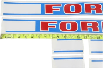 Hood Bonnet Sticker Set Kit Fit for Ford New Holland 3000 Tractor - Decal Graphic Restoration Set