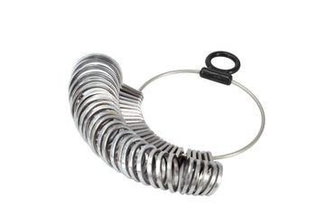 Ring Sizer Measuring Tool, 27 PCS Premium Ring Measurement Tool, US Ring Size 0-13 with Half Size US Standard