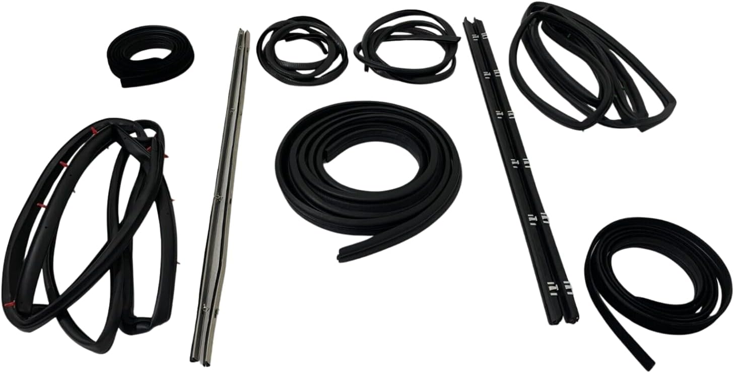 Door Window Trim Molding Seal Garnish Whisker Fit for Suzuki Samurai SJ410 SJ413 - Outer Belt Weatherstrip