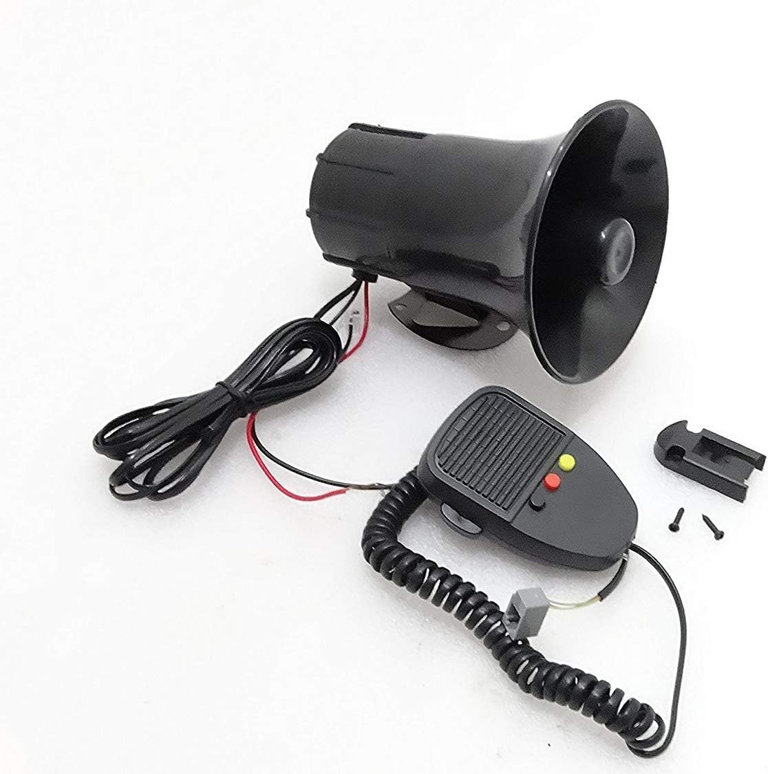 Royal Crusaders 3 Tone Electronic 12V Siren/Horn Suitable for Universal CAR Jeep Bus