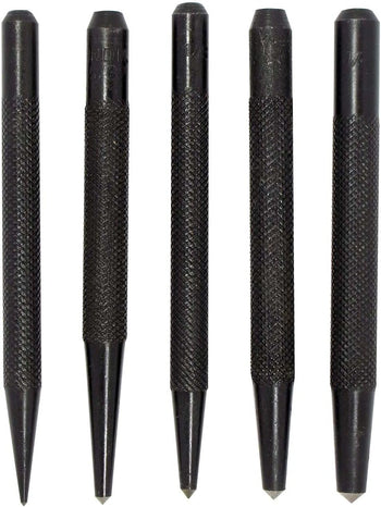 TAURISH Center Punch Set of 5 pcs Size diameters: 1/16