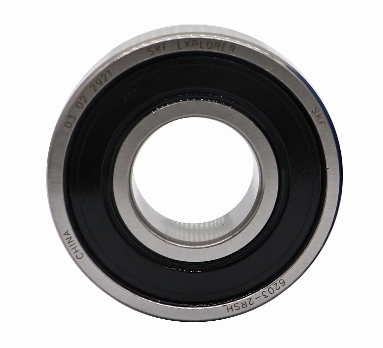 2PACK SKF Brand Bearings 6203-2RSH 17X40X12MM Double Rubber Seal Bearings