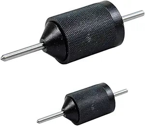 TAURISH Universal Transfer Center Punch & Aligner - 4-1/8" & 3-1/8" Set of 2 Pieces - Hardened Steel for Accurate Hole Center Alignment