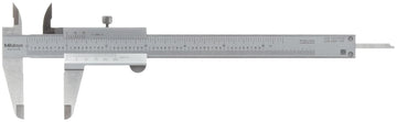 Mitutoyo 530-105 Vernier Calipers, Stainless Steel, for Inside, Outside, Depth and Step Measurements, Inch, 0"-6" Range, +/-0.0015" Accuracy, 0.001" Resolution, 1.58" Jaw Depth, 300mm