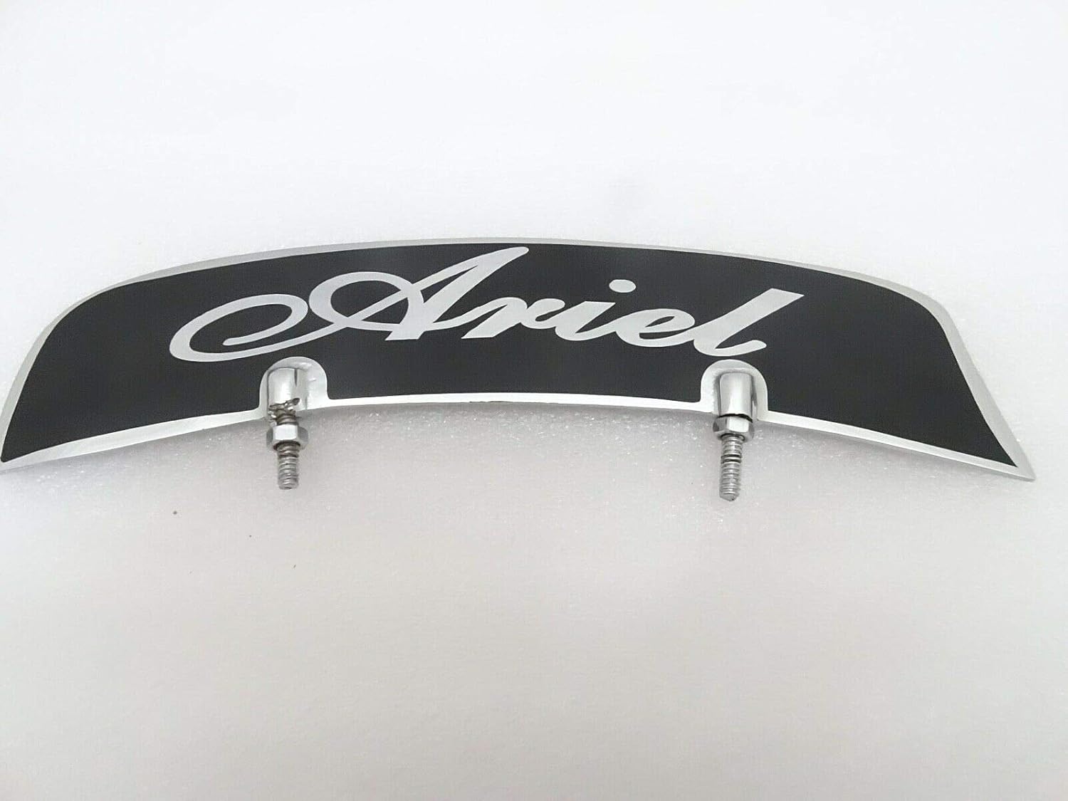 Royal Crusaders Ariel Front Mudguard Number Plate Chrome