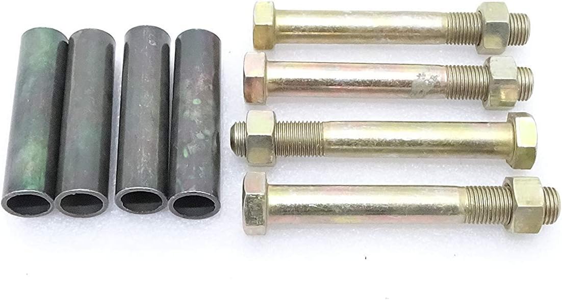 Royal Crusaders SUZUKI SAMURAI GYPSY FRONT & REAR LEAF SPRING PIVOT EYE BOLTS AND BUSH SET