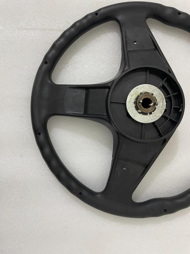 TAURISH Steering Wheel With Horn Button Black Color Suzuki Samurai SJ410 SJ413 Jimny
