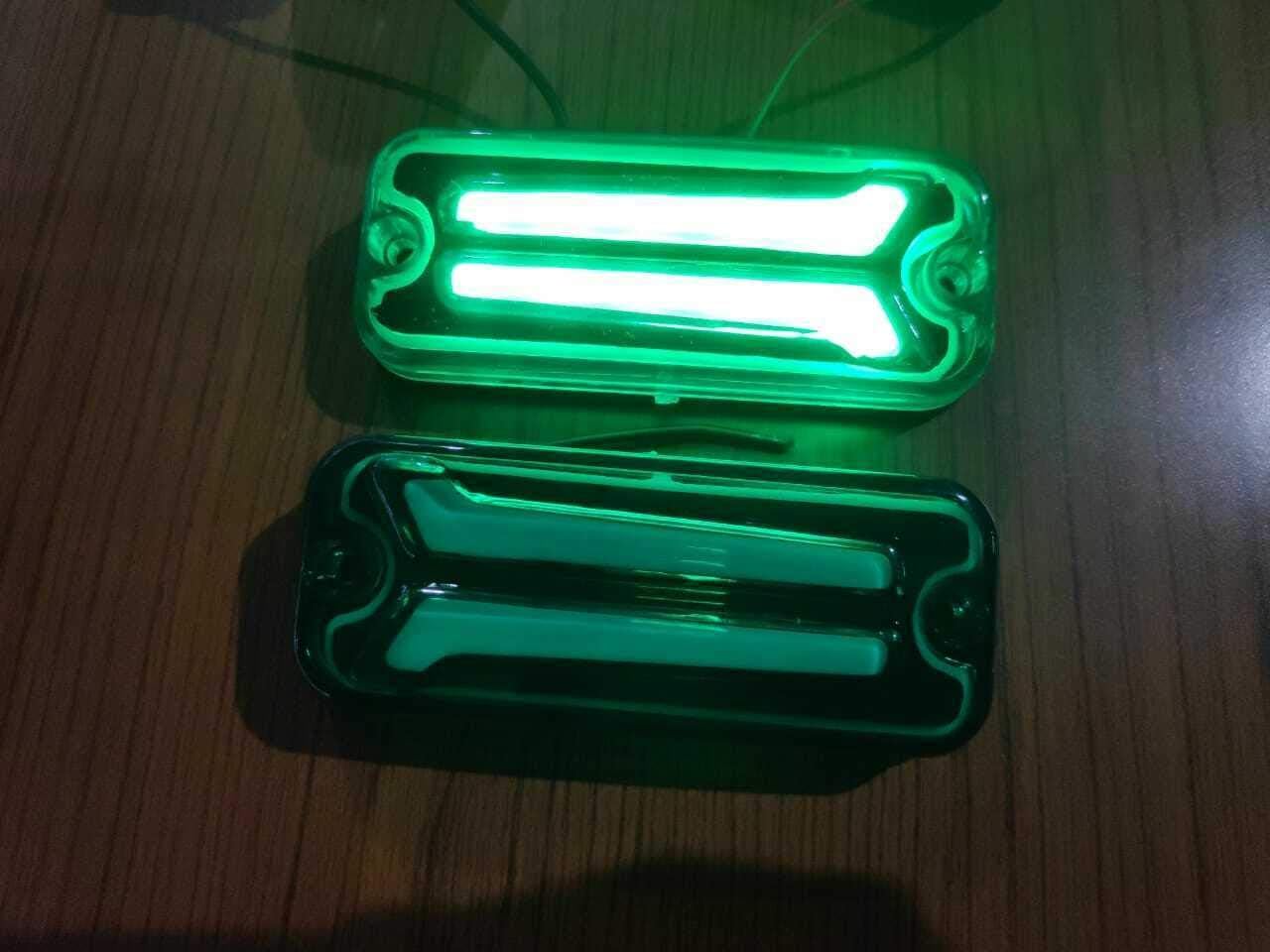 Royal Crusaders Suzuki Gypsy SJ410 SJ413 Front Or Rear Indicators LED Light Green Set