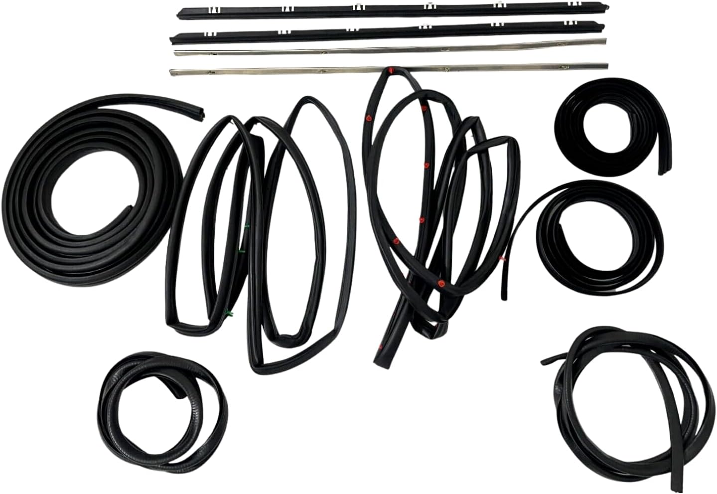 Door Window Trim Molding Seal Garnish Whisker Fit for Suzuki Samurai SJ410 SJ413 - Outer Belt Weatherstrip
