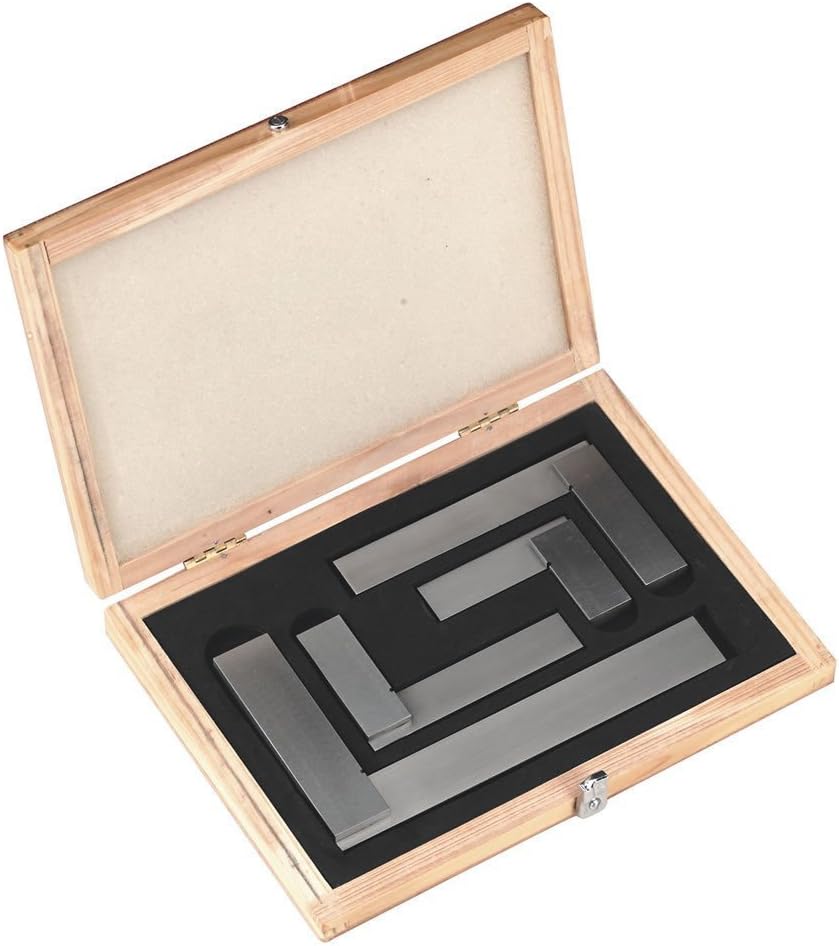 OMEX PRECISION STEEL HARDENED SQUARE SET GROUND MACHINIST TOOL 2" 4" 6" 8" NEW DIN875