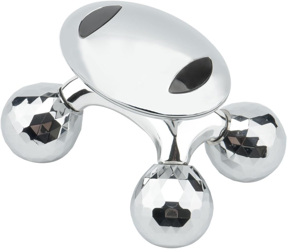 ACS MAT 4D Roller Massager, Body Sharper, Face Lift, Skin Tightening (4D Silver)