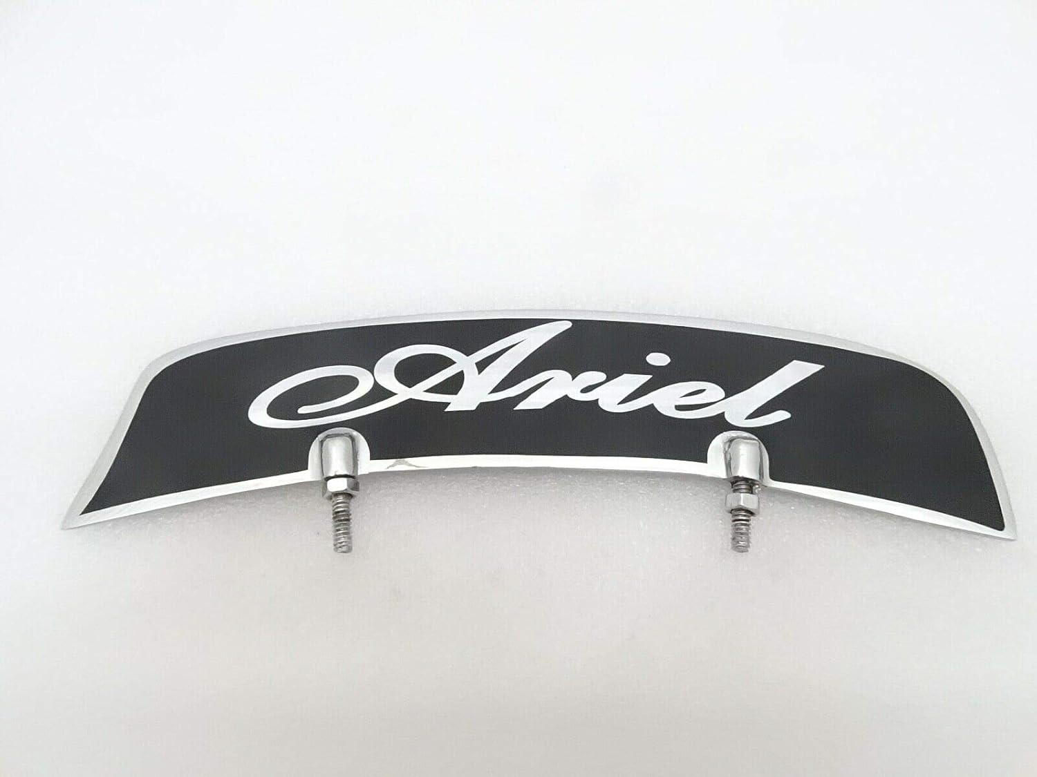 Royal Crusaders Ariel Front Mudguard Number Plate Chrome