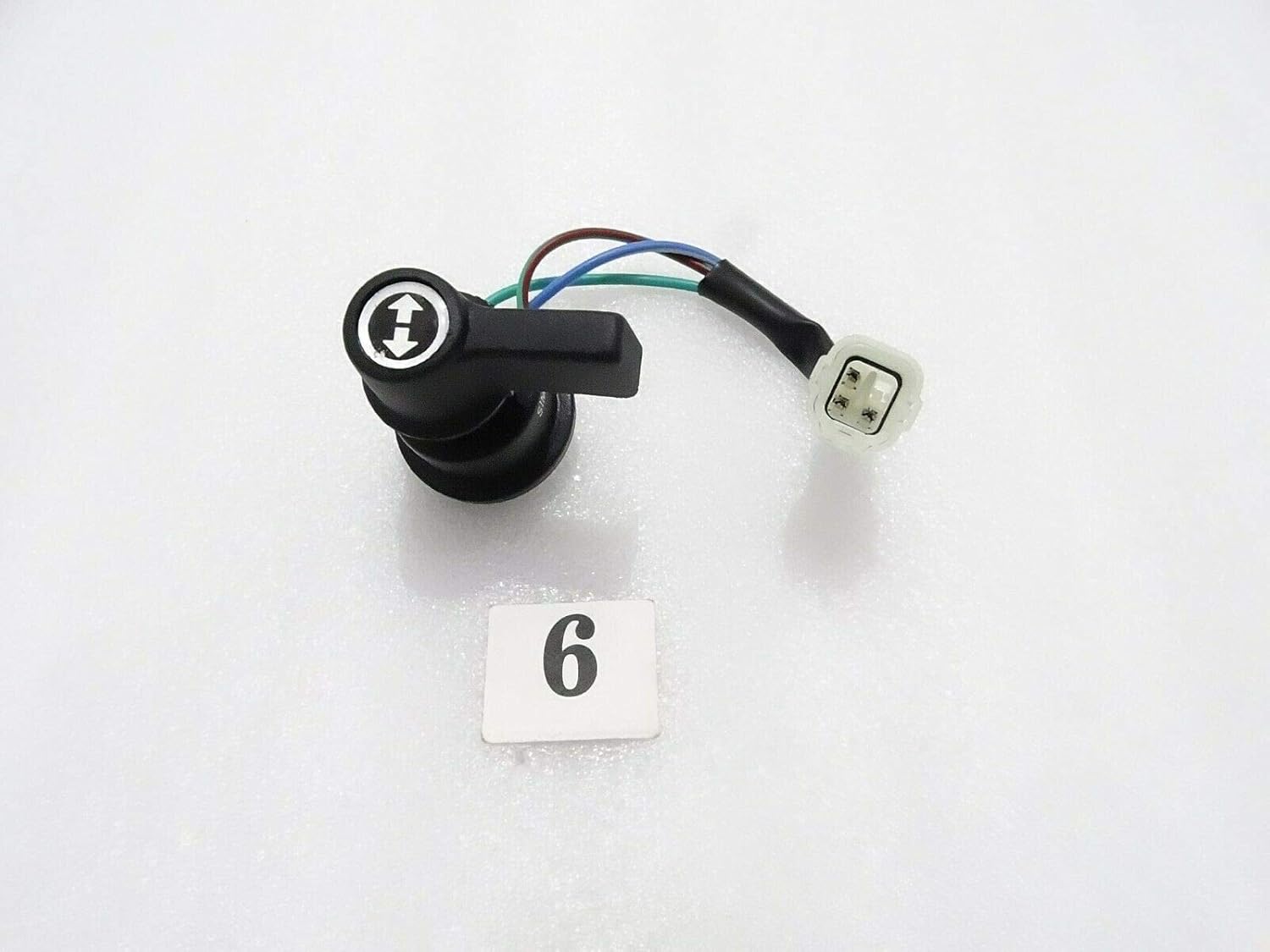 NGK Royal Crusaders Mahindra Tractor Turn Signal Switch, Mechanical, Push Button, Manual, Black
