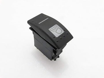 NGK Royal Crusaders Panel Switch, Rocker, Push Button, Black, 1-way, 1 Count, Suitable for JCB 3CX (Part No.701/60004)