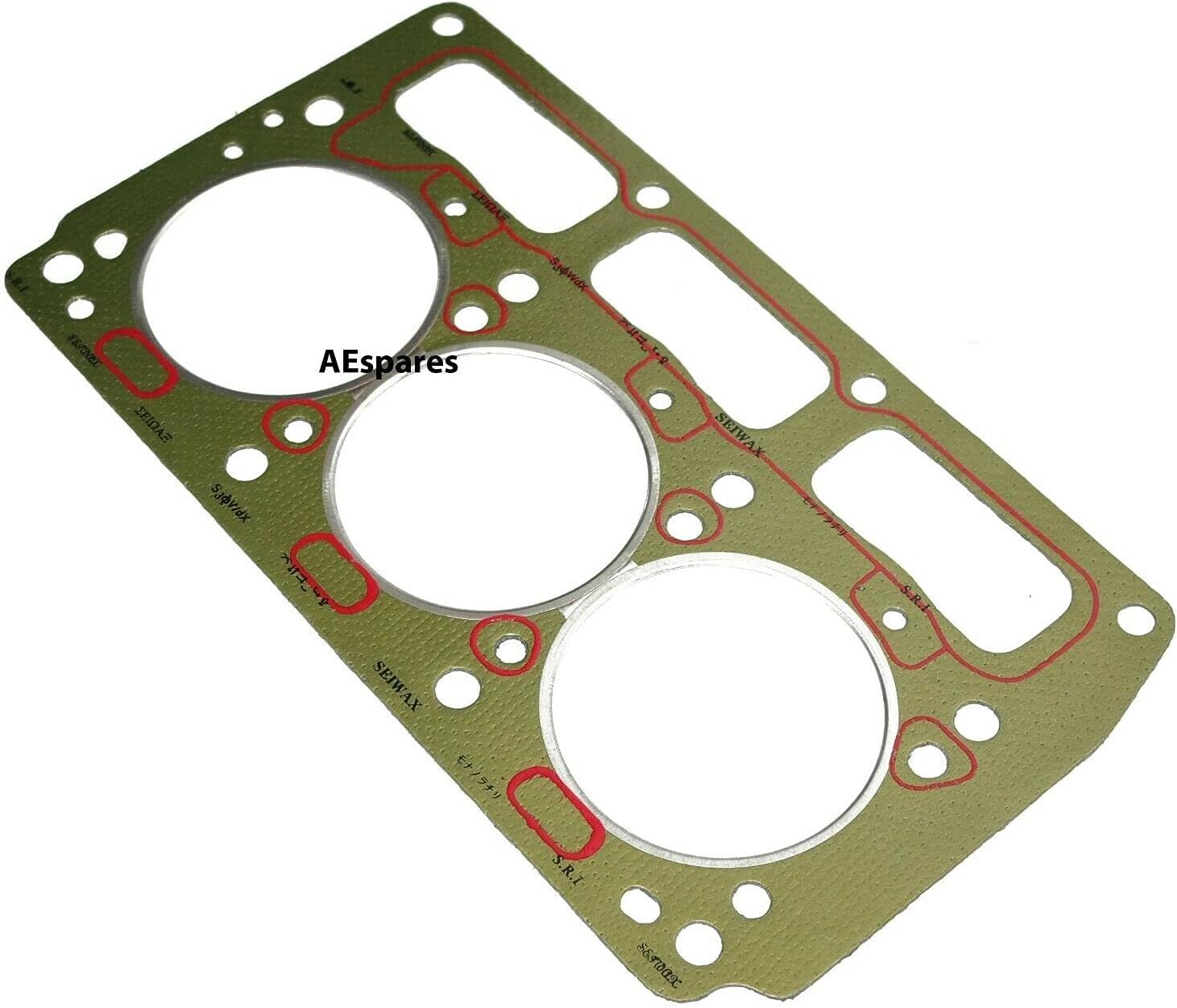 TAURISH Head Top Gasket Kit 1.2mm Thick 96MM Bore For 'Massey Ferguson' MF 4410 SJ 325