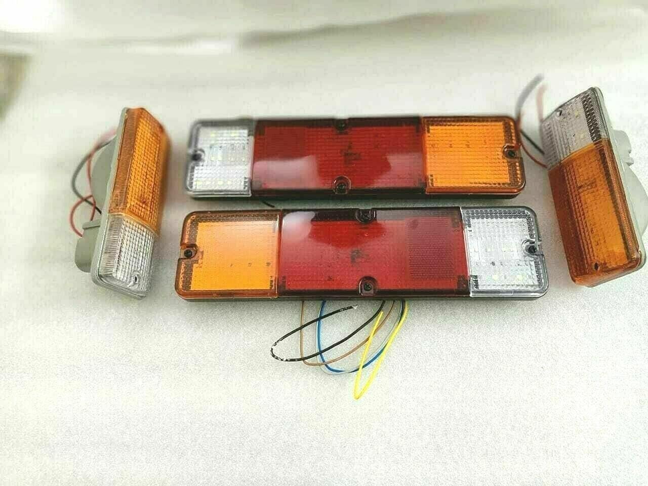 Royal Crusaders Suzuki Samurai Sierra SJ410 SJ413 Front & Rear Indicator Light Set