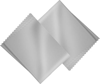 TAURISH Microfiber Cleaning Cloth Lint-Free and Streak-Free Towel for Watches, Glasses, Electronics, TV Screens, Mirrors, Lenses, and More 2 Pack, 11.60 x 11.60 Inches