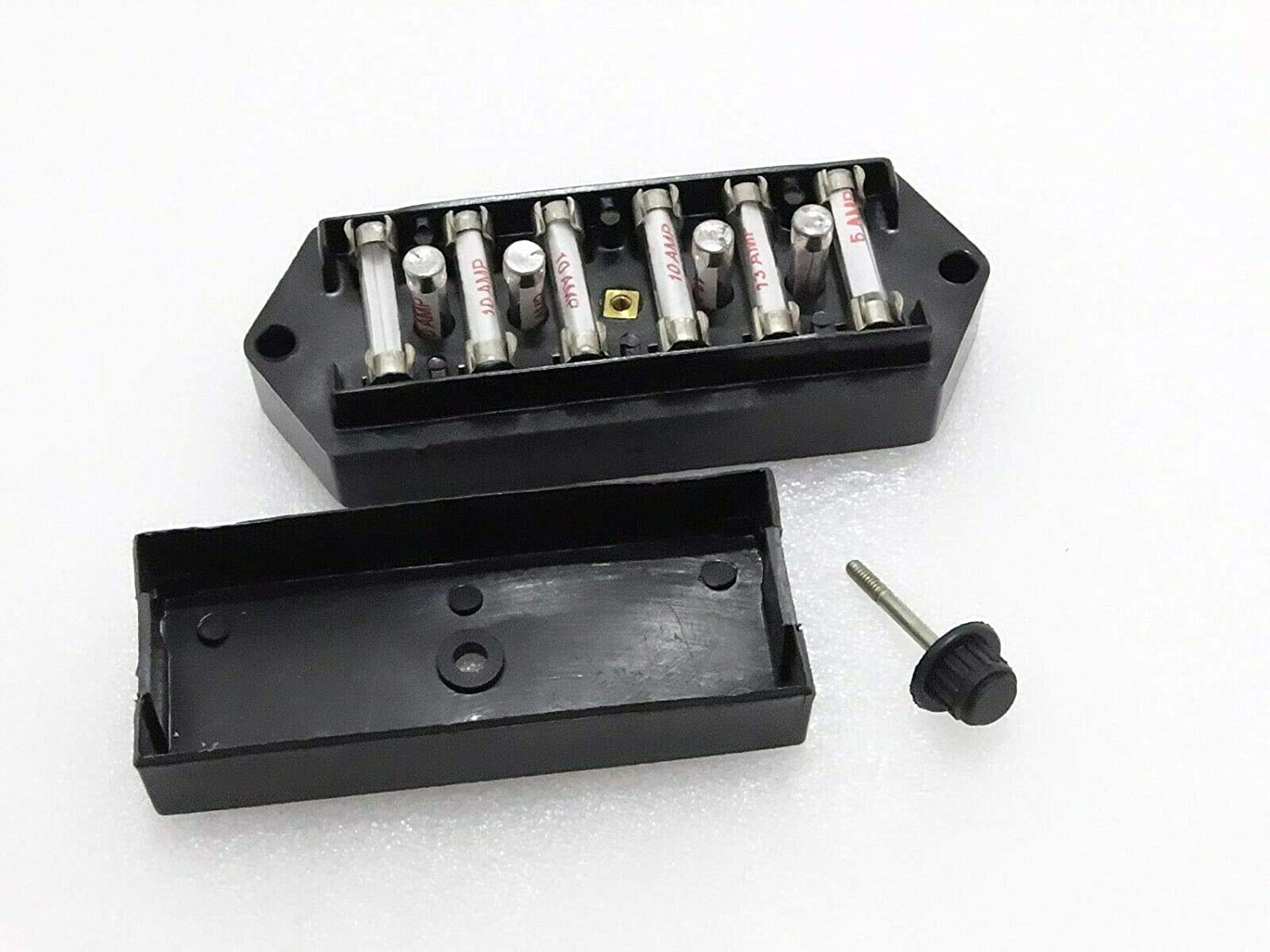 MASSEY FERGUSON TRACTOR FUSE BOX WITH 6 FUSE PLUG SLOTS