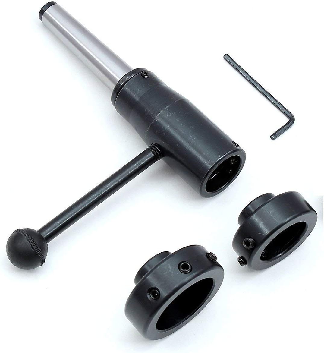 TAURISH Lathe Tailstock Multi Die Holder MT2 Shank - Complete Threading Solution