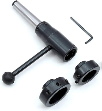 TAURISH Lathe Tailstock Multi Die Holder MT2 Shank - Complete Threading Solution