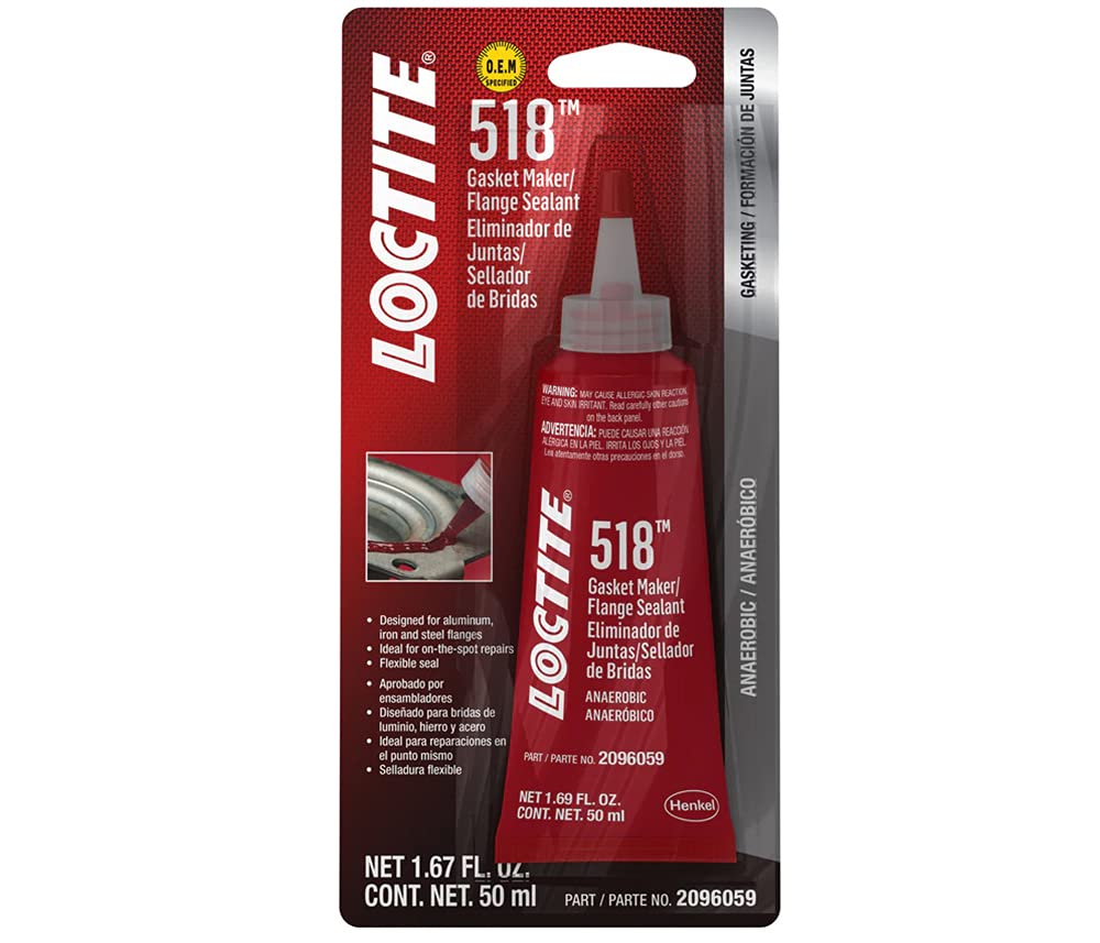 Loctite Gasket Sealant,50mL,Red,Paste