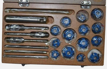 Taurish Carbide Tipped Valve Seat Cutter 14 Pcs Set For Modern & Vintage Car Motorcycle