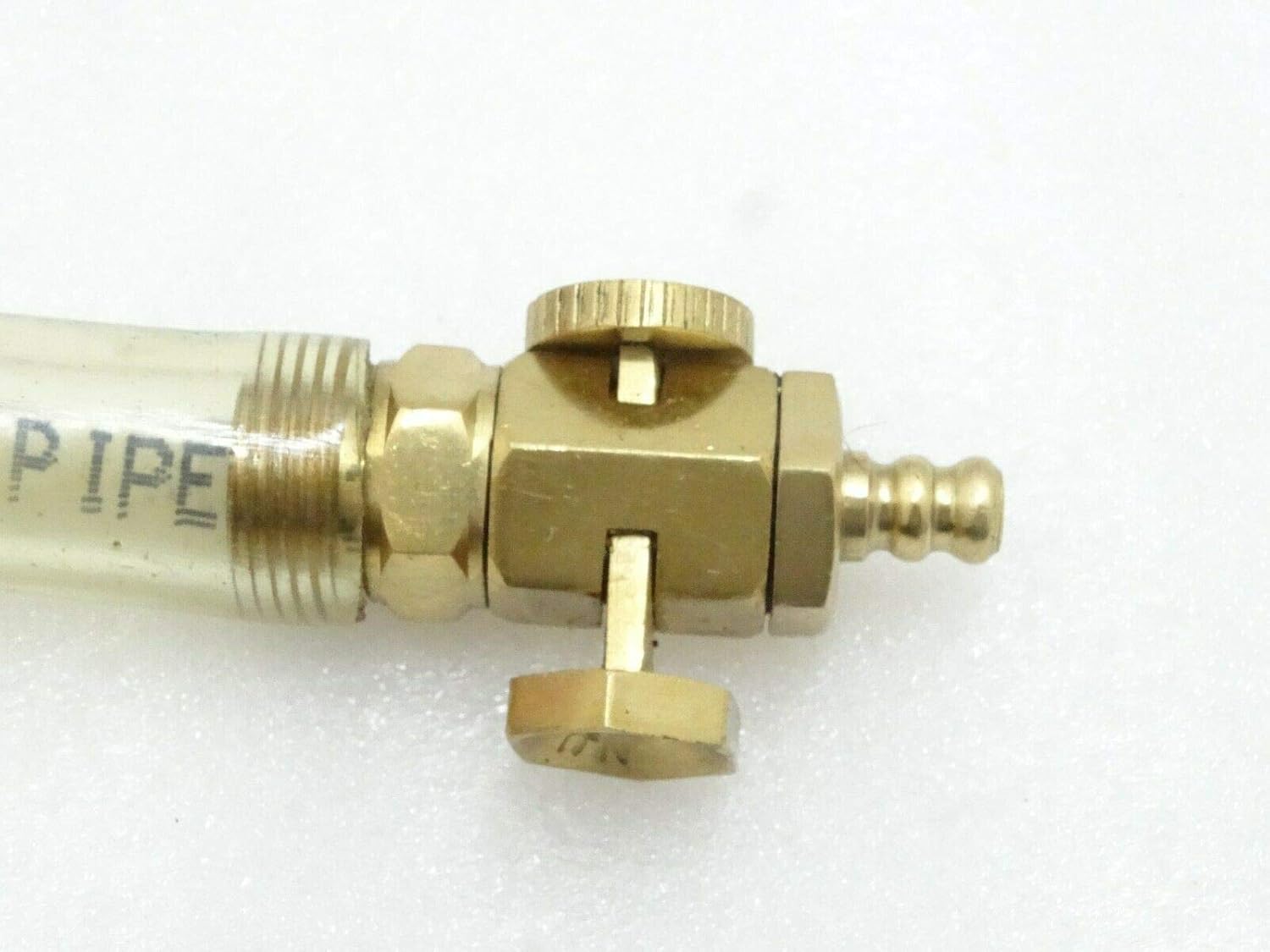 Royal Crusaders Brass Petrol/Fuel Tap 1/4" (Nipple Type)