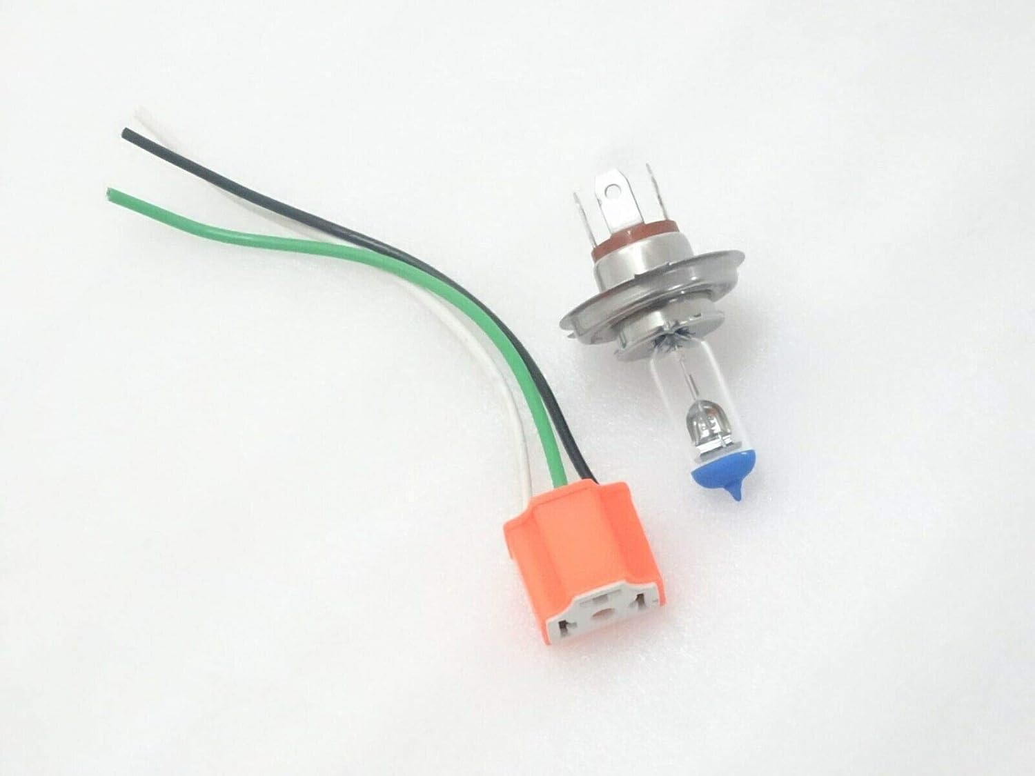 Royal Crusaders Massey Ferguson Wiring Plug Socket Wire 3 Pin For Head Light With Bulb