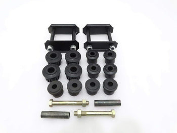 SUZUKI GYPSY SHACKELES w/BUSHINGS, SPACERS & BOLT KIT