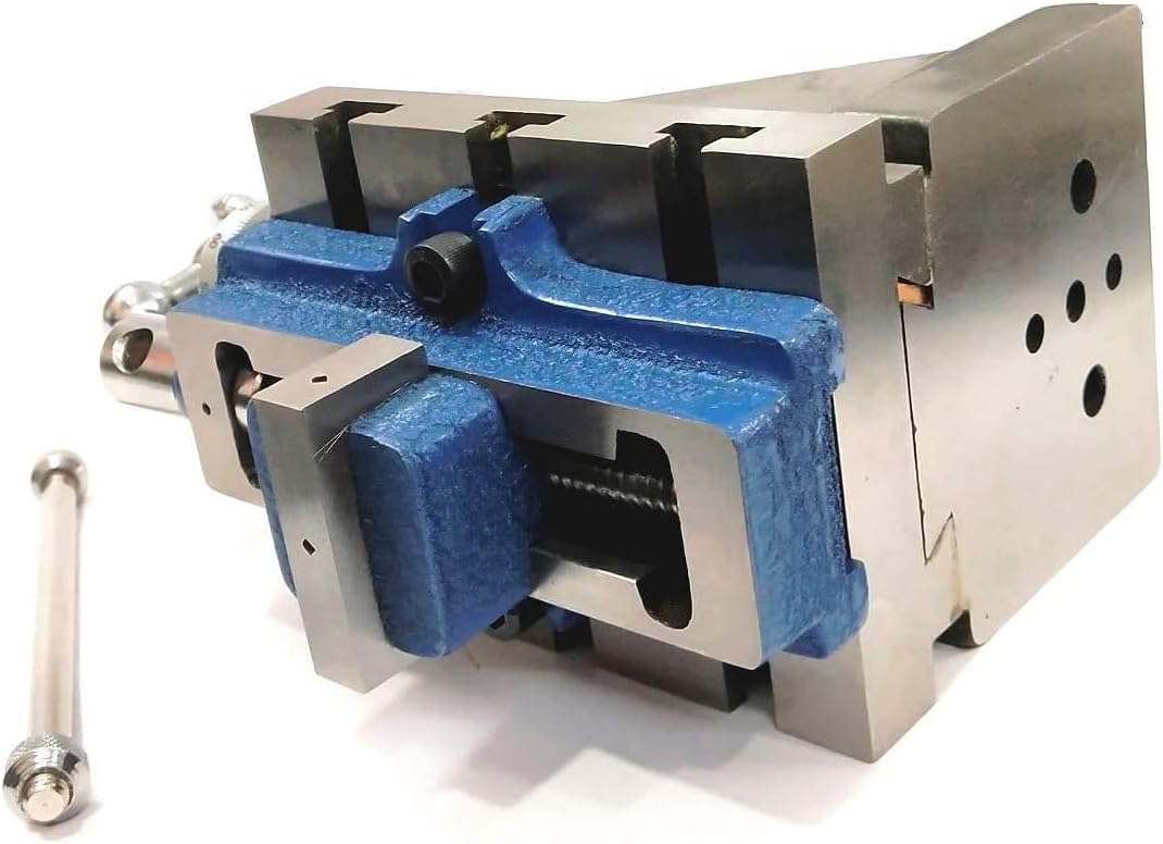 Lathe Milling Vertical Slide 125 mm x 100 mm With 50 mm Self Centering Vise I Engineering Milling Tool Vice