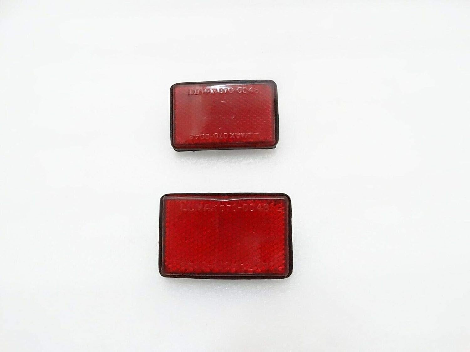 Royal Crusaders Yamaha RD250 RD350 RD400 TX500 TX650 T750 RX100 Frame Reflectors (Pair)