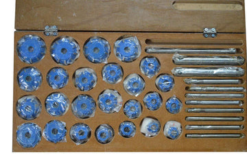 Valve SEAT Cutter Set Carbide Tipped 37 for Chrysler GMC Heads Big Block Set