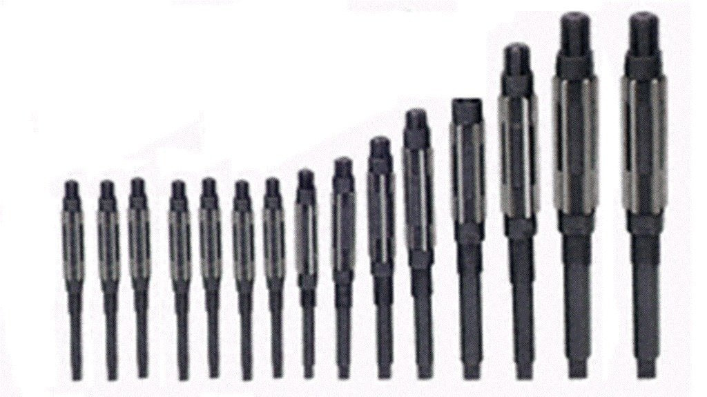 OMEX New Adjustable Hand Reamer 15 Pcs Set 1/4"- 1.1/16" - New Boxed Expanding Reamer