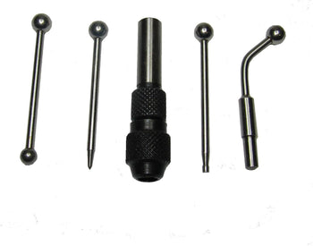 Wiggler & Center finder Set Work Edge Centre Finding Run out Concentrical Align 5 Piece Set