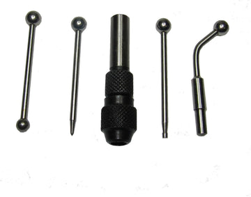 Wiggler & Center finder Set Work Edge Centre Finding Run Out Concentrical Align 5 Pcs Set