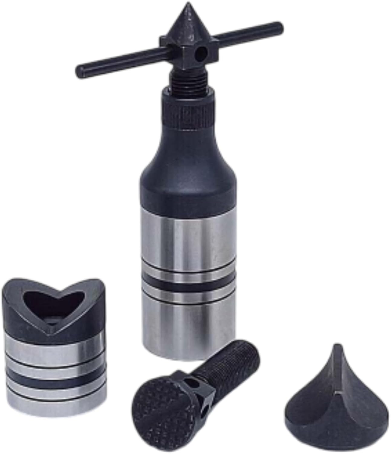 TAURISH Machinist Jack Screw Set Large 2-1/4" to 6-1/4" Adjustable Mill Lathe Lift Toolroom Leveling