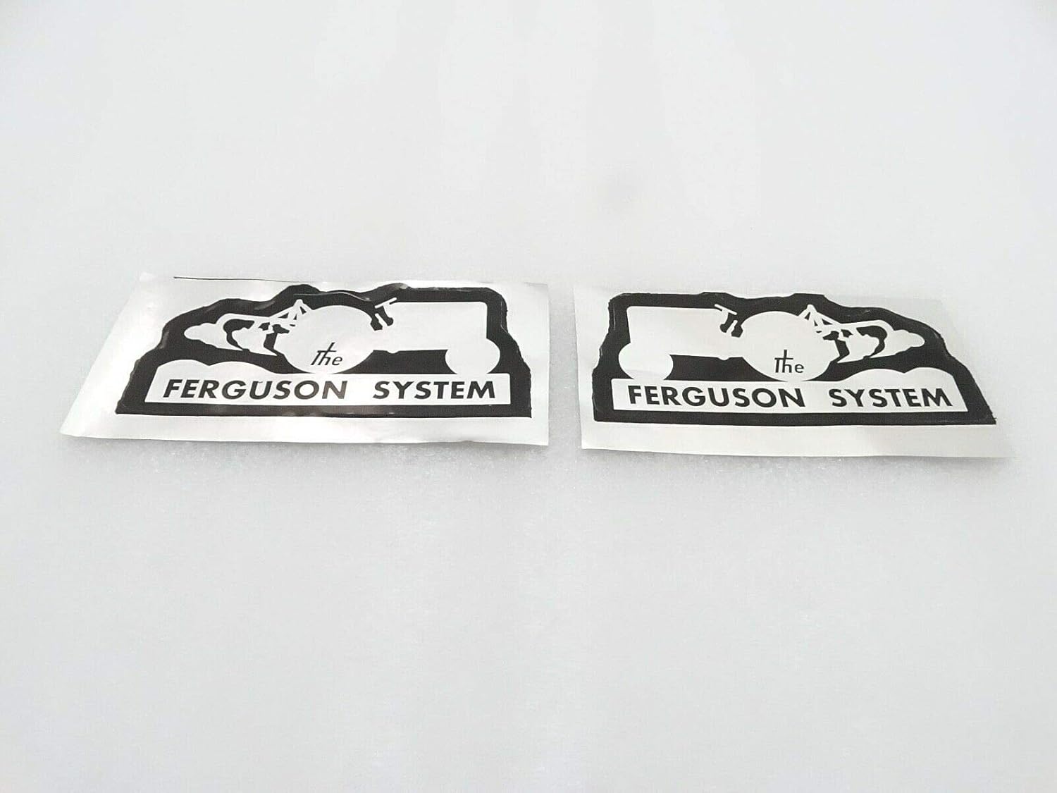 Royal Crusaders Massey Ferguson Tractor"The Ferguson System" Sticker (Pair)