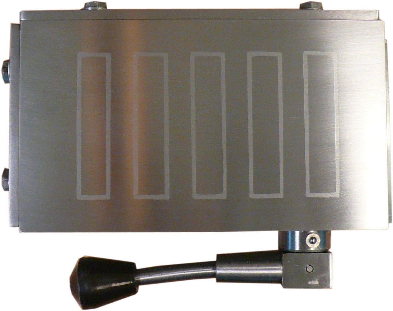 6" x 4" (150 mm x 100 mm) Permanent Magnetic Chuck (Standard Poles) New