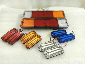 Royal Crusaders Suzuki Samurai Sierra SJ413 410 Set Of Led Tail+ Multiple Colors Indicators Light