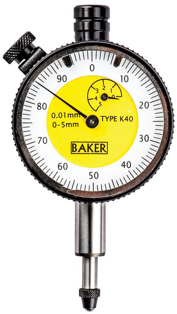 Baker K40 Plunger Type Dial Gauge