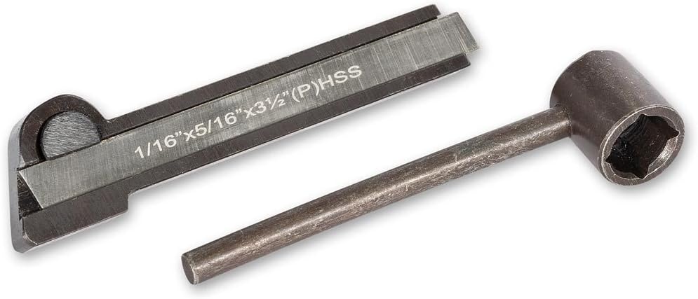 Lathe Parting Tool Holder With HSS Blade 1/16" x 5/16" x 3.1/2"