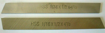 TAURISH 2 Pieces HSS Mini Metal Lathe Cut-Off Blades M2 Tool Steel 1/16