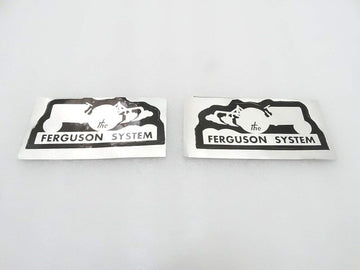 Royal Crusaders Massey Ferguson Tractor"The Ferguson System" Sticker (Pair)
