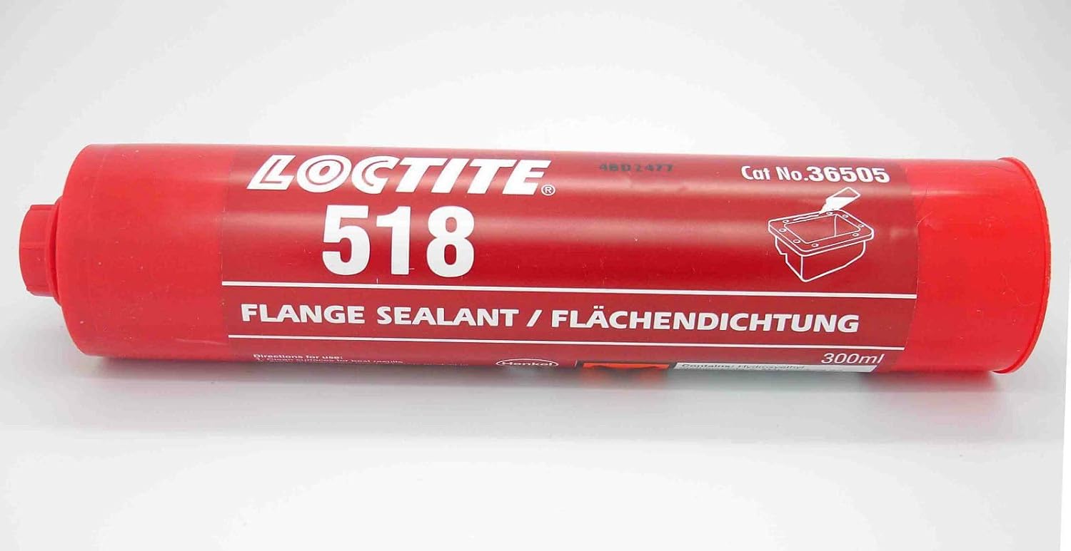 Genuine Loctite 518 x 300ml Flange Sealant Iron Steel Aluminium