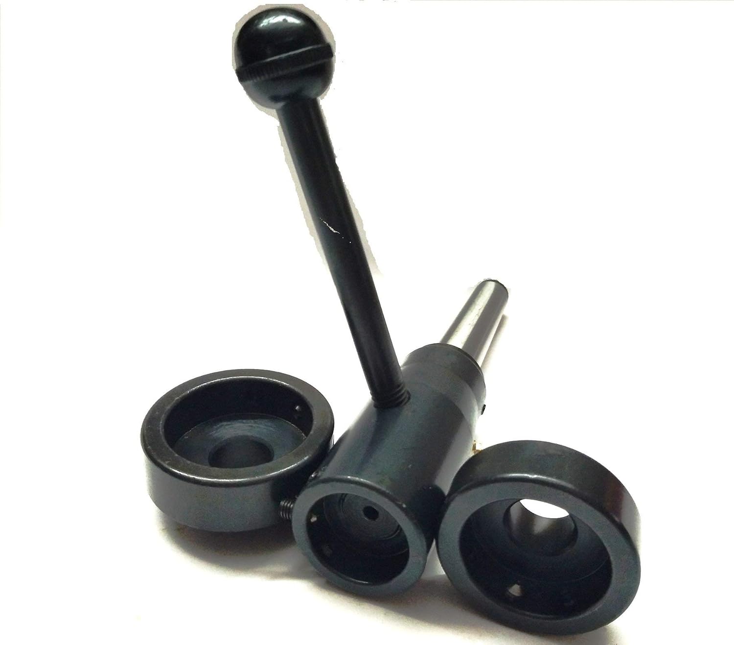 TAURISH Lathe Tailstock Die Holder Attachment in 2MT Shank - Multiple Die Sizes 13/16", 1", 1-5/16", 1-1/2"