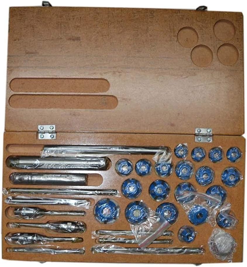 Valve SEAT Cutter Set Carbide Tipped 34 PCS for Japanese Bikes - New 6